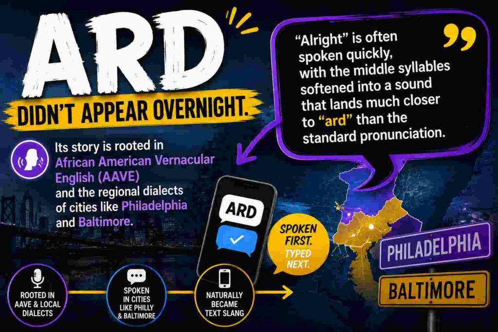 What Does ARD Mean in Text