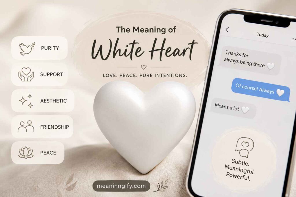 What Does a White Heart Mean in Text A Complete Guide to Its Meaning and Usage
