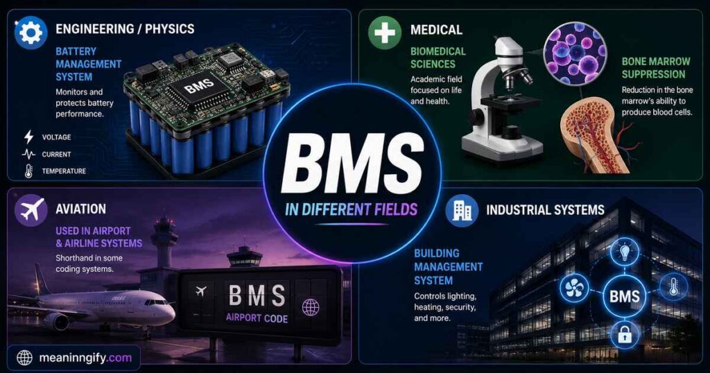 BMS Meaning in Physics, Medical, and Aircraft Terminology