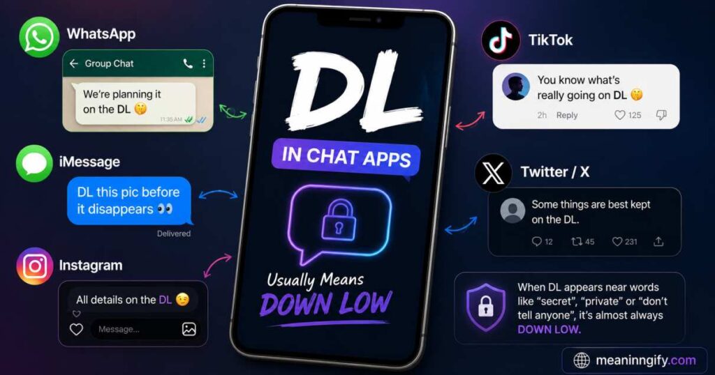 DL Meaning in Chat, WhatsApp, Instagram, TikTok