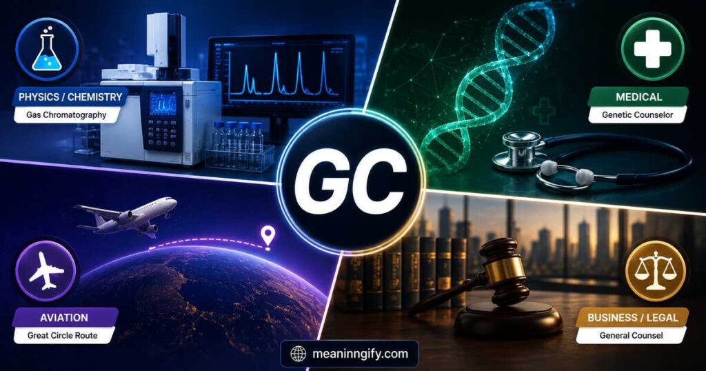 GC Meaning in Physics, Medical, and Aircraft Terminology