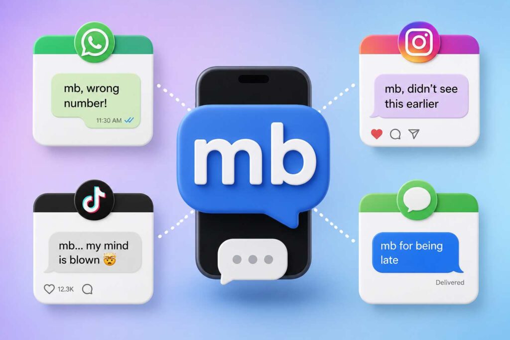 MB Meaning in Chat, WhatsApp, Instagram, TikTok