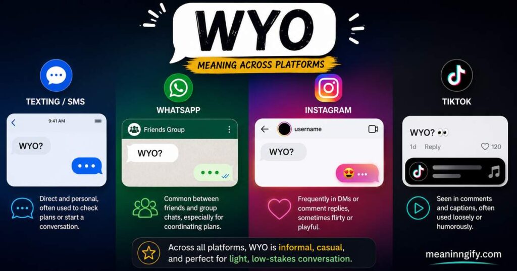 WYO Meaning in Chat, WhatsApp, Instagram, TikTok