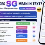 What Does SG Mean in Text A Complete Guide to Its Uses and Interpretations