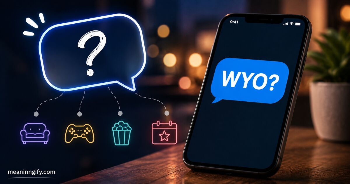 What Does WYO Mean in Text Complete Guide to Its Meaning, Usage, and Contexts