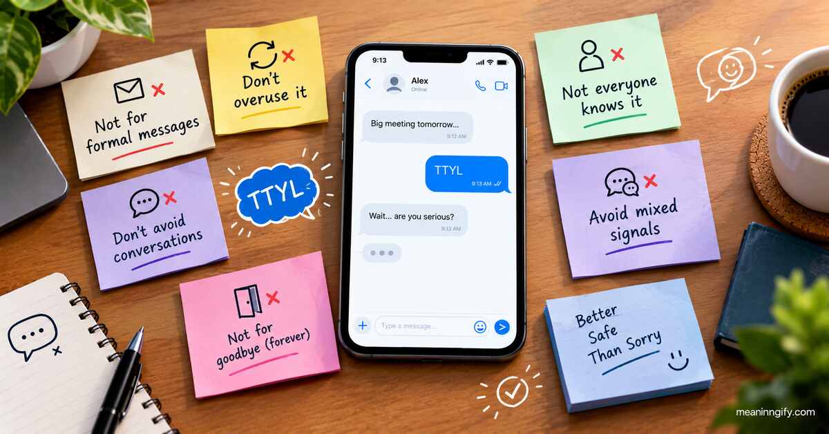 Common Mistakes to Avoid When Using TTYL