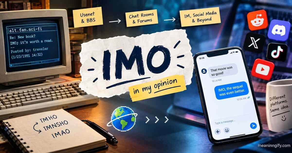 Where IMO Came From and Why It Stuck Around