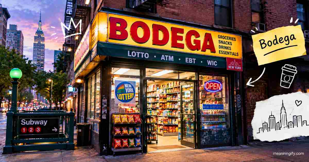 Bodega Meaning What Does Bodega Mean in Slang & Culture