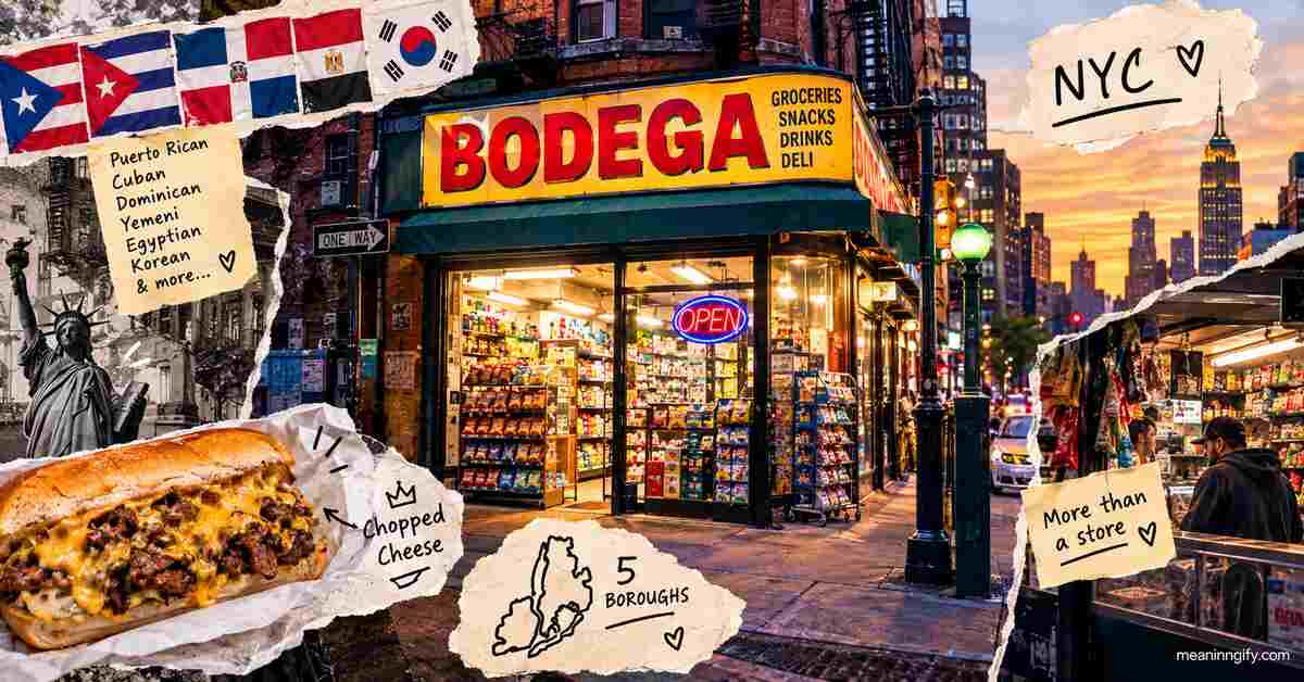 Bodega Meaning in New York Culture